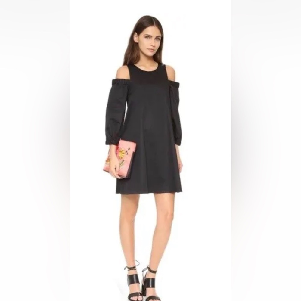 Tibi women’s cutout open “cold shoulder” dress. NWOT
